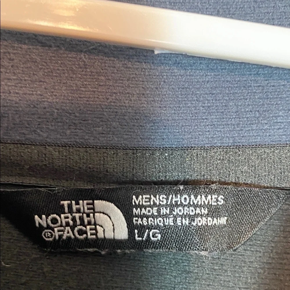 The North Face Black and Grey Half-Zip Pullover Jacket Top Size Large